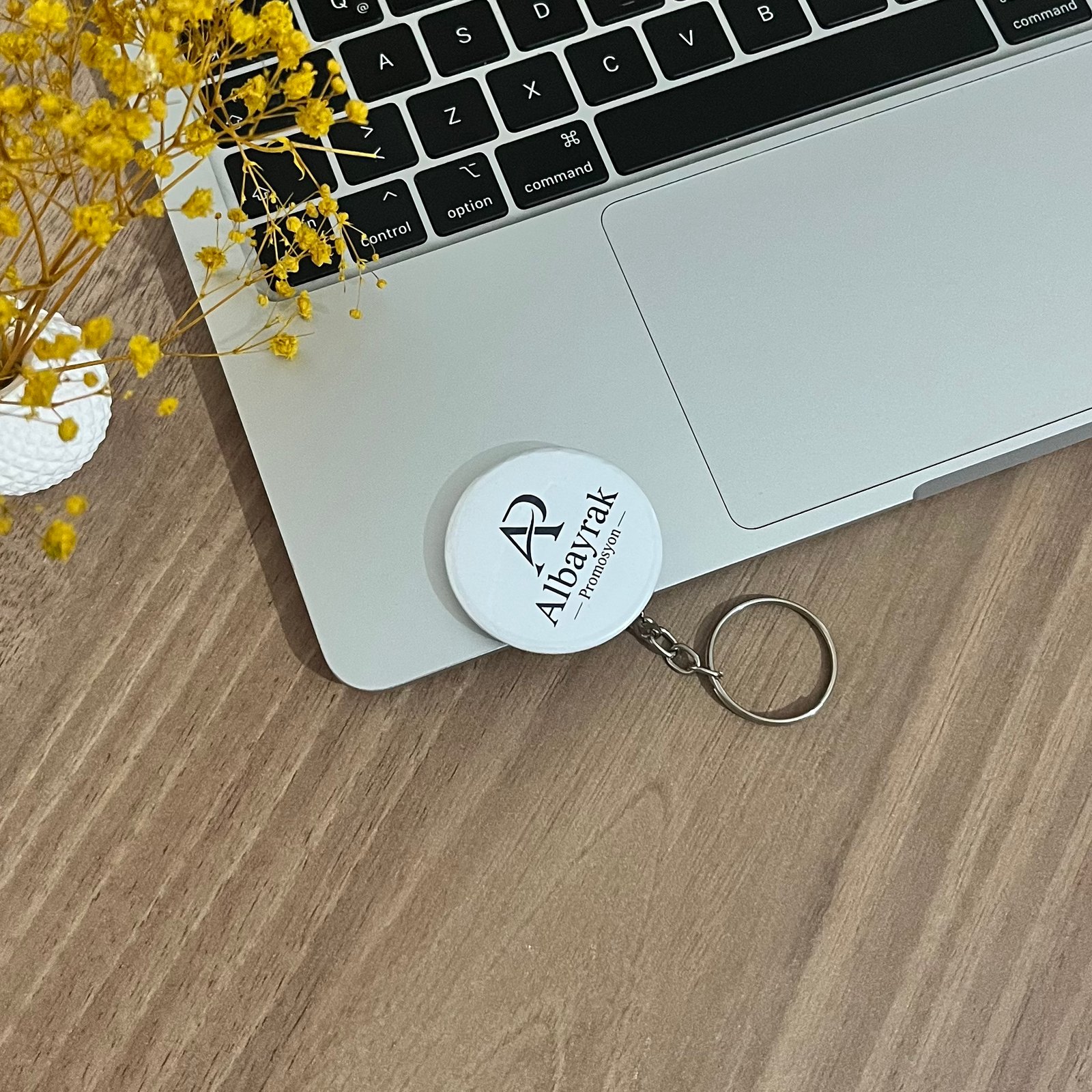 toptan-kurumsal-promosyon-anahtarlik logolu paslanmaz metal 44mm